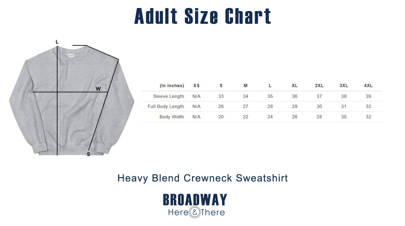Crewneck Sweatshirt - DANCE - Black/Clyde - 2 Text Color Options