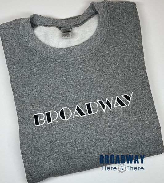 Crewneck Sweatshirt - BROADWAY - Classic